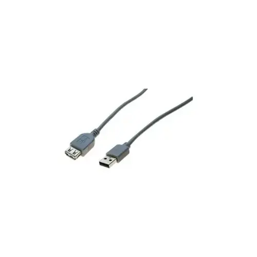 Rallonge USB 2.0 grise - 2,0 m photo du produit