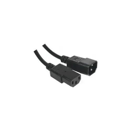 Rallonge d alimentation C14 / C13 noire- 7,5 m photo du produit