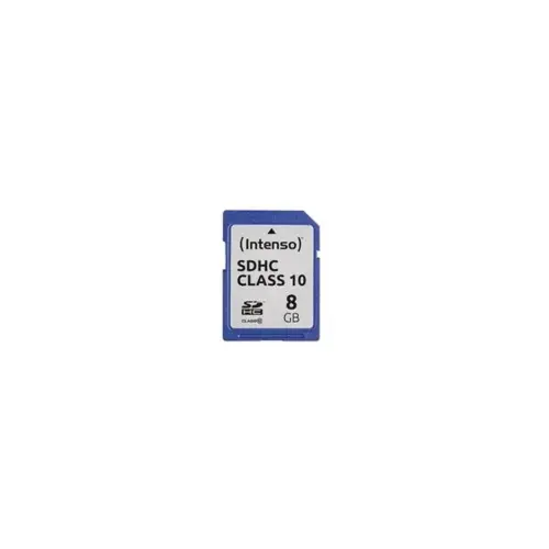 INTENSO Carte SDHC Class 10 - 8 Go photo du produit