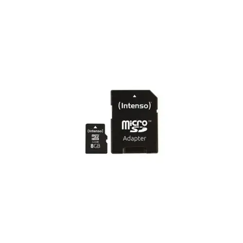 INTENSO Carte MicroSDHC Class 10 - 8 Go photo du produit