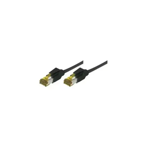 Cordon RJ45 sur cable categorie 7 S/FTPLSOH snagless noir - 7,5 m photo du produit
