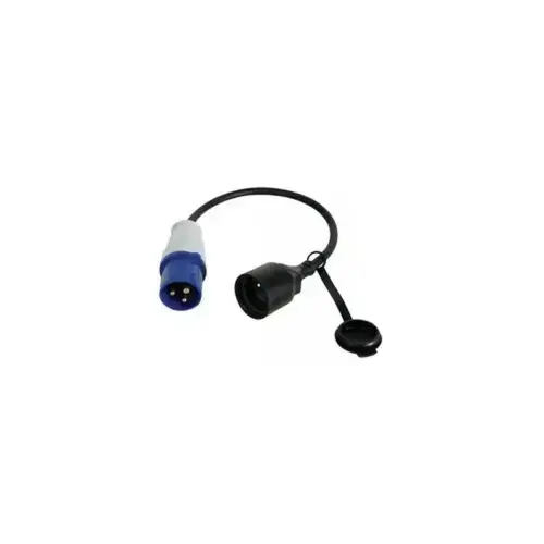 Adaptateur IEC 60309 male / CEE7 femelle photo du produit
