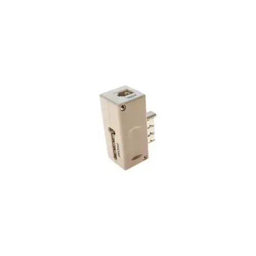 Prise gigogne filtre ADSL T vers RJ11 photo du produit