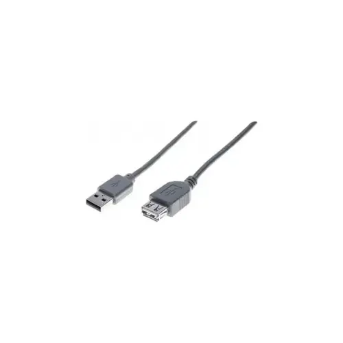 Rallonge eco USB 2.0 A / A grise - 1,8 m photo du produit