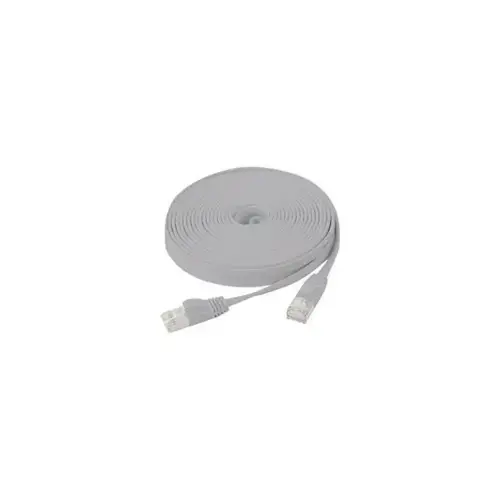 Cordon RJ45 plat categorie 6 U/FTP snagless gris - 7,5 m photo du produit