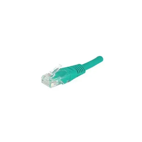 Cordon RJ45 categorie 5e U/UTP vert - 0,5 m photo du produit