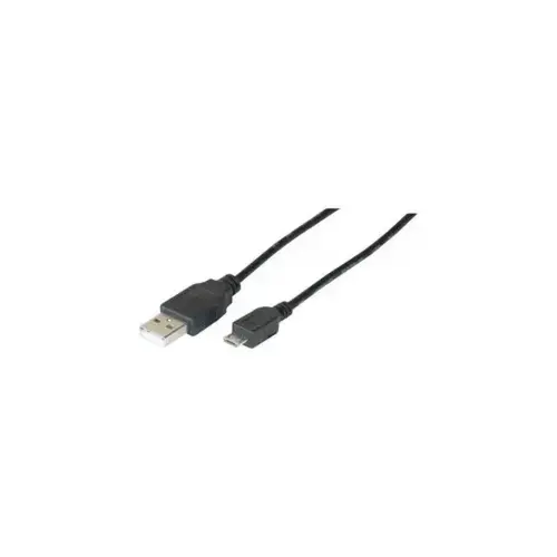 Cordon eco USB 2.0 A / MICRO B noir - 1m photo du produit