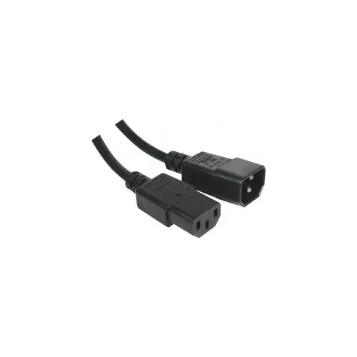 Rallonge d alimentation C14 / C13 noire- 5,0 m photo du produit