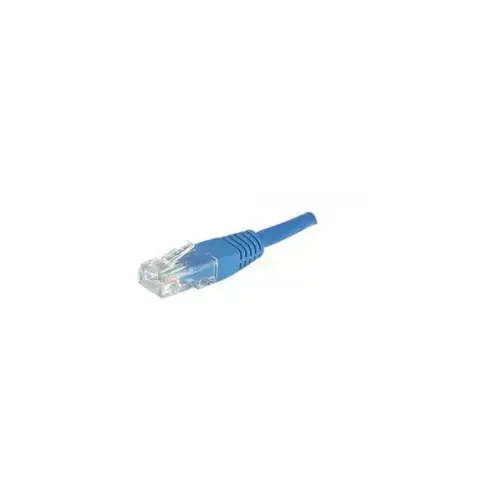 Cordon RJ45 categorie 5e U/UTP bleu - 1,5 m photo du produit
