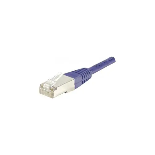 Cordon RJ45 categorie 6 F/UTP violet - 15 m photo du produit