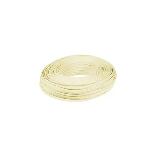Cable meplat RJ ivoire 4 conducteurs - rouleau de 100 m photo du produit
