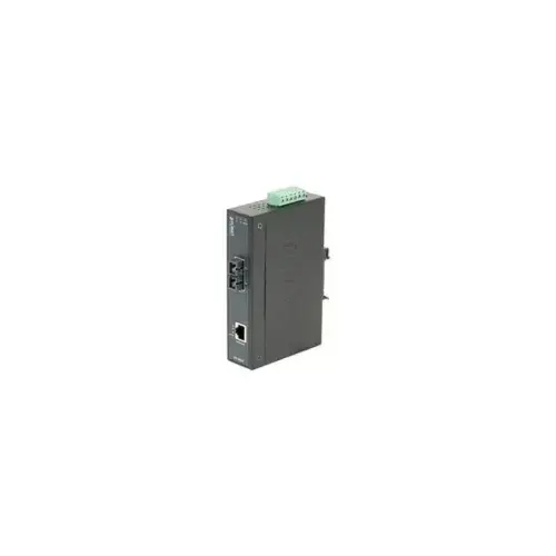 Convertisseur RJ45/100FX IP30 multimodeSC 2km -40/75o photo du produit