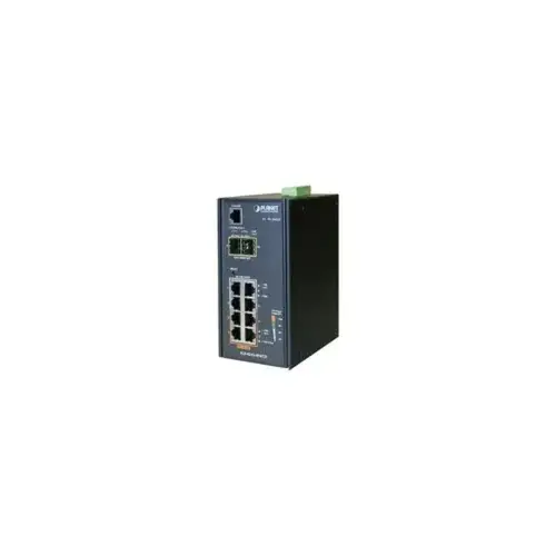 Planet IGS-4215-4P4T2S SW Ind 8P Giga 4PoE+ & 2 SFP -40/75o photo du produit