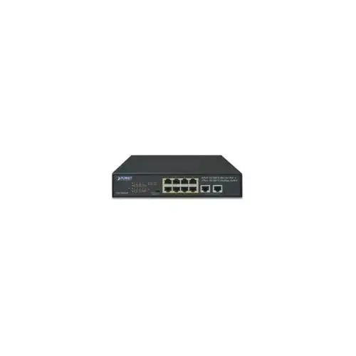 Planet FSD-1008HP switch 10  10P 10/100dont 8 poe+ 120W photo du produit