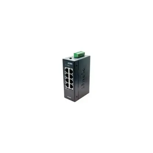 Planet ISW-800T switch indust. 8P 10/100 compact -40/+75o photo du produit