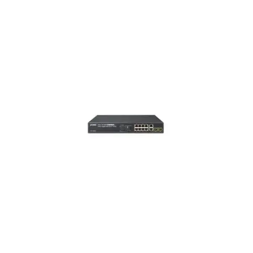 Planet FGSD-1008HPS Switch Niv2 8P PoE+& 2Giga/SFP 125W photo du produit