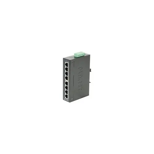 Planet Switch Indust Gigabit -40/75o -8 ports 10/100/1000 photo du produit