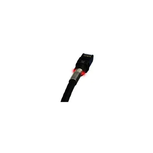 PATCHSEE PCI6-U/2 Cordon RJ45 categorie6A U/UTP noir - 0,6 m photo du produit