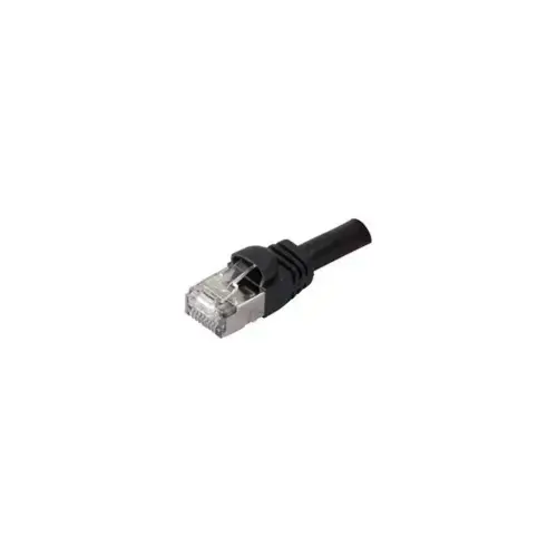 Cordon RJ45 VoIP categorie 6 S/FTP snagless noir - 2 m photo du produit
