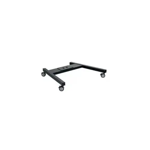 VOGEL S Embase de sol PFT 8520 noire, aroulettes, mono tube photo du produit
