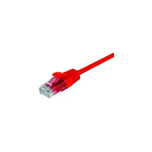 Cordon RJ45 categorie 5e U/UTP snaglessrouge - 20 m photo du produit