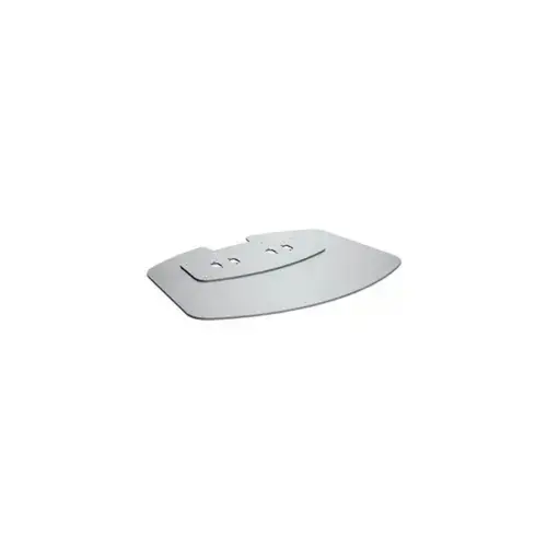 VOGEL S Embase de sol PFF 7030 argent, a poser, double tube photo du produit