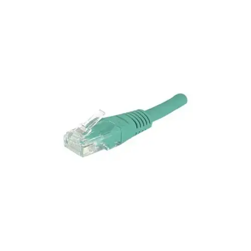 Cordon RJ45 categorie 6 U/UTP vert - 0,5 m photo du produit