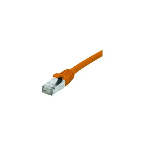 Cordon RJ45 categorie 6 F/UTP LSOH snagless orange - 10 m photo du produit