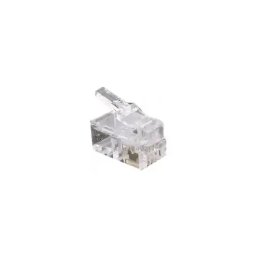 Connecteur a sertir 4P4C RJ9 UTP Telephonie - lot de 10 photo du produit