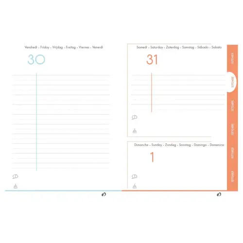 EUROTEXTAGENDA ML One Way equitation photo du produit