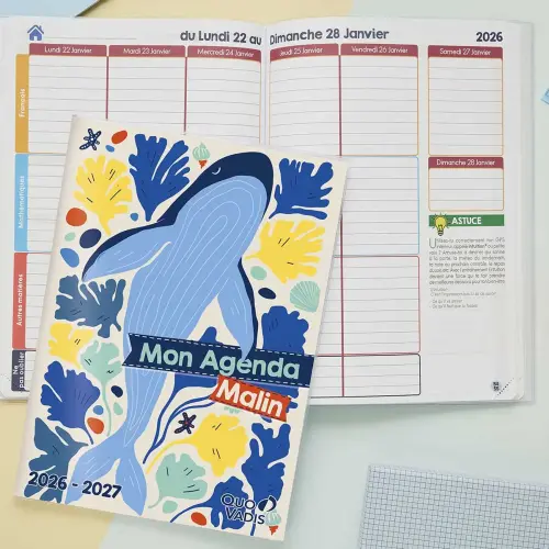 SEMAINIER FR Mon agenda malin photo du produit