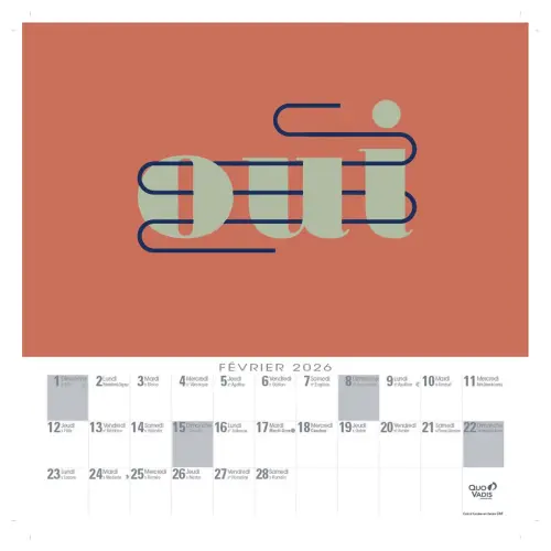 CAL FEUILLES 30X30 FR Eterny graphic p5 photo du produit