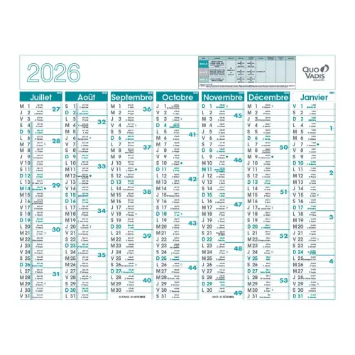 CAL BQUE QV 55X43 FR photo du produit