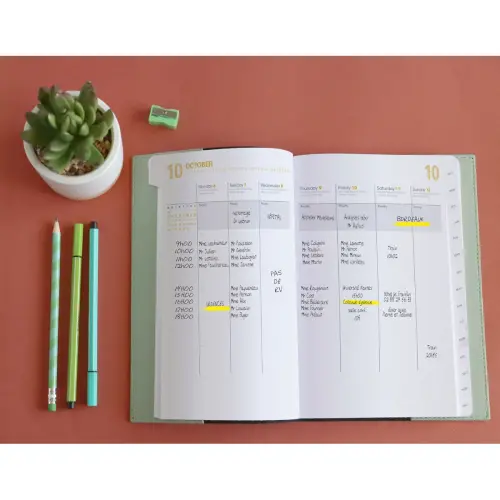 PLAN WEEK 1624 ML rech s/b photo du produit