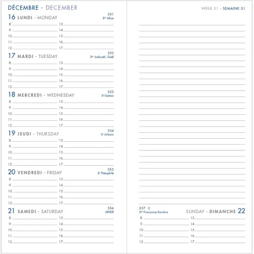 AG 7 NOTES 0917 TD ML rech s/f photo du produit