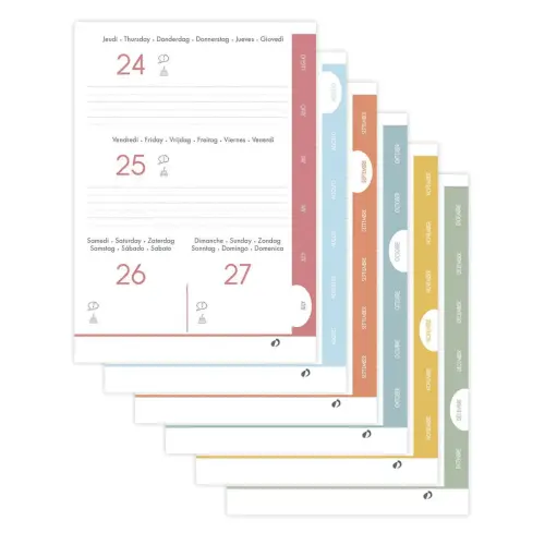 EUROTEXTAGENDA ML manga duo Zip photo du produit