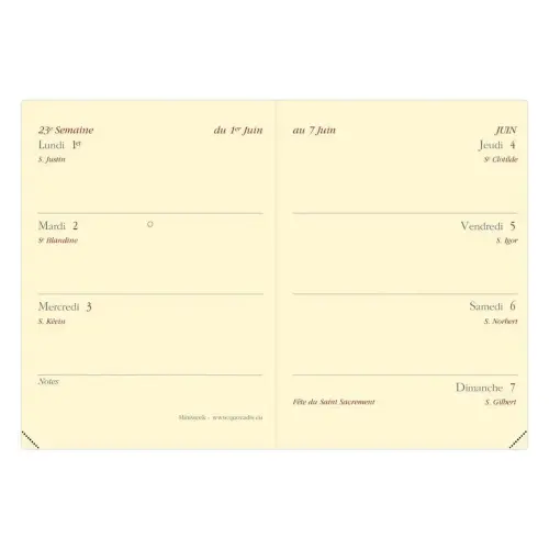 MINIWEEK FR Soho rouge photo du produit