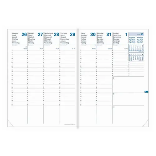 PLANNING 21 SD ML Touch rose orchidée photo du produit