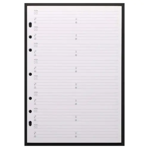 FEUILLES ADRESSE 1520 TD rech s/f photo du produit