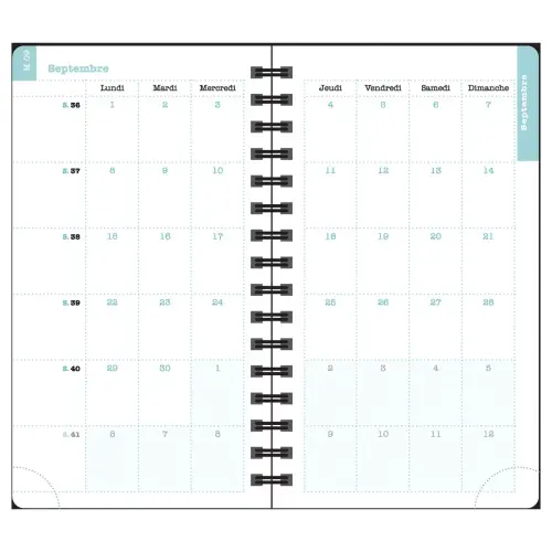 Semainier poche Lady 16S S. Adde Oiseaux photo du produit