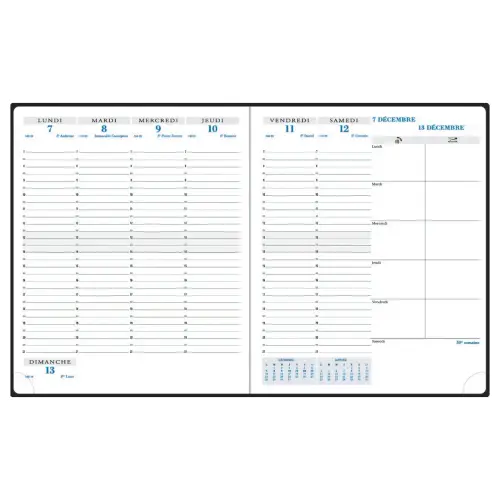 Semainier bureau Horizons 22 S&eacute;same Taupe photo du produit