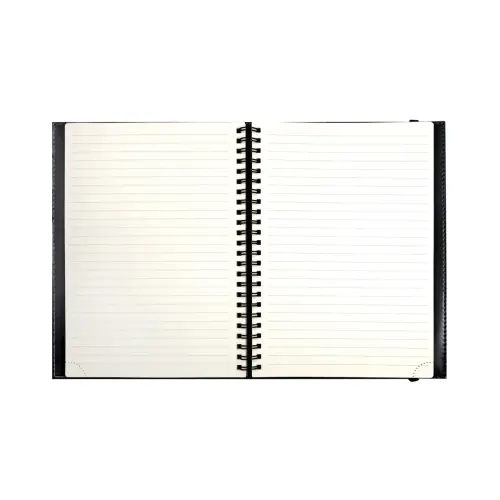 Notebook L&eacute;o lign&eacute; Beige - Exacompta photo du produit