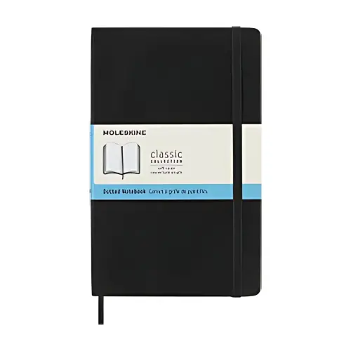 Carnet Pointillé - A5 - Noir - Moleskine photo du produit