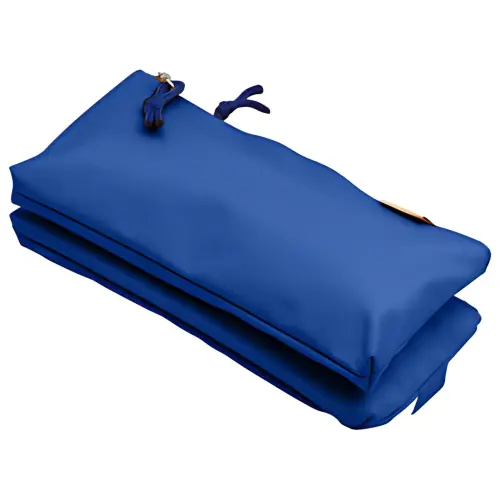 Oxford Trousse à deux compartiments, polyester, bleu photo du produit