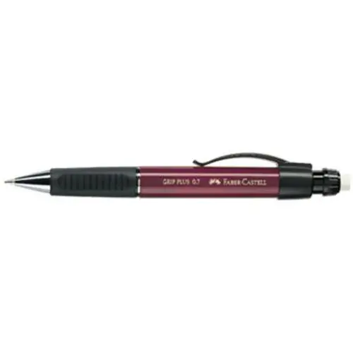 Porte-mines GRIP PLUS 1307 - Noir-m&eacute;tallique - Faber-Castell photo du produit