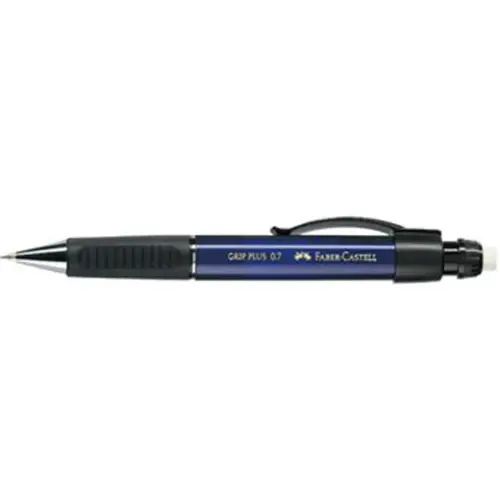 Porte-mines GRIP PLUS 1307 - Noir-m&eacute;tallique - Faber-Castell photo du produit