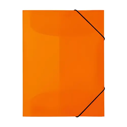 HERMA Chemise à élastiques, en PP, A3, orange fluo photo du produit