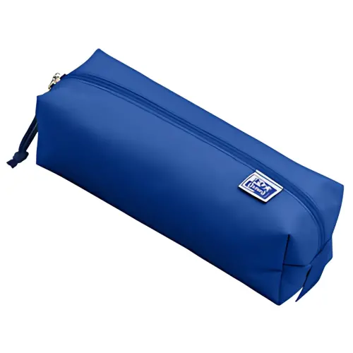 Oxford Trousse, polyester, rectangulaire, grand, bleu photo du produit