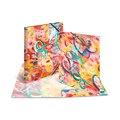 HERMA Chemise à élastiques 'Couleurs', carton, A3 photo du produit