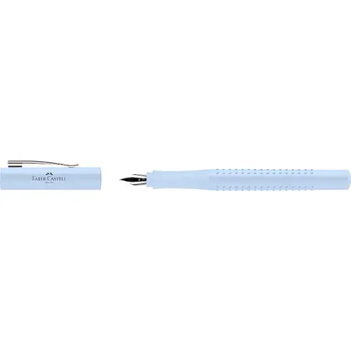 Stylo plume GRIP 2010 Harmony - F - Bleu ciel - Faber-Castell photo du produit